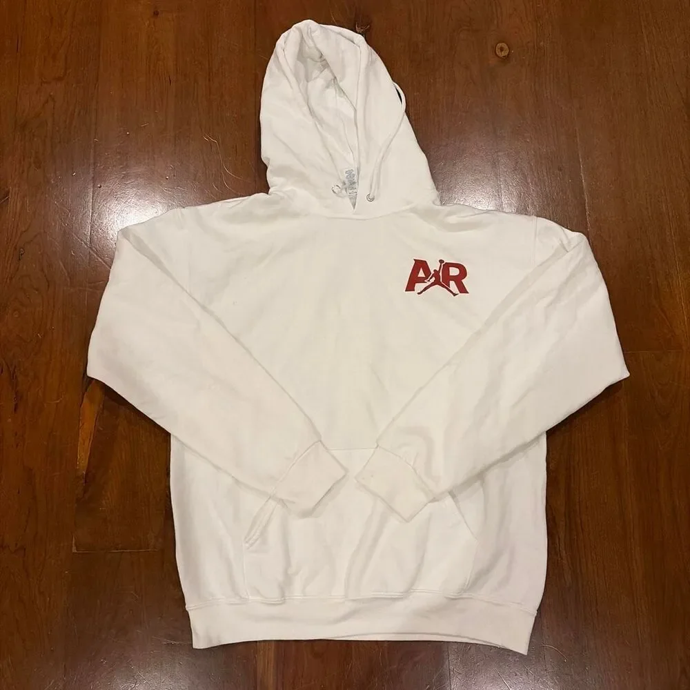 Jordan Men's White Hoodie